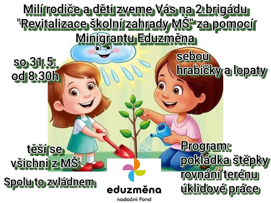 pro rodiče s dětmi  Minigrant Eduzměna