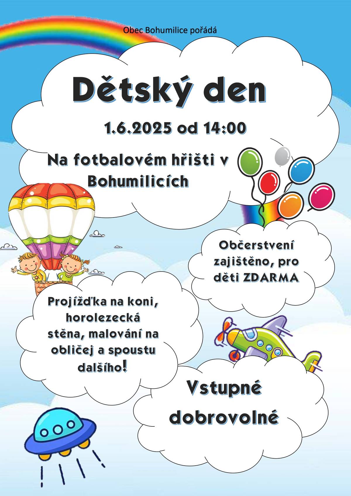 01.06.2025 na fotbalovém hřišti v Bohumilicích