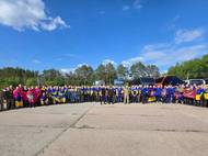 Ukrajinští zajatci, kteří se v rámci velké výměny s Moskvou vrátili v pátek 23. května 2025 zpět do vlasti