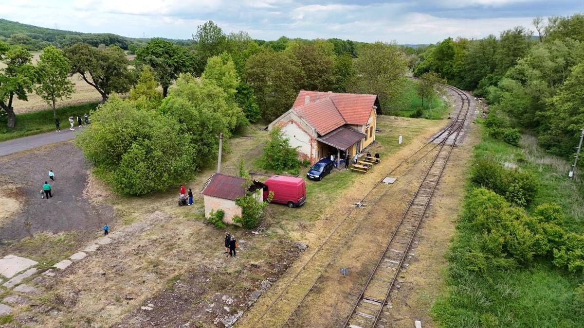 Vlak Maxipsa Fíka v Kadaňském Rohozci 17.5.2025