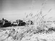 Československá obrněná brigáda během obléhání pevnosti Dunkerque, únor-březen 1945.