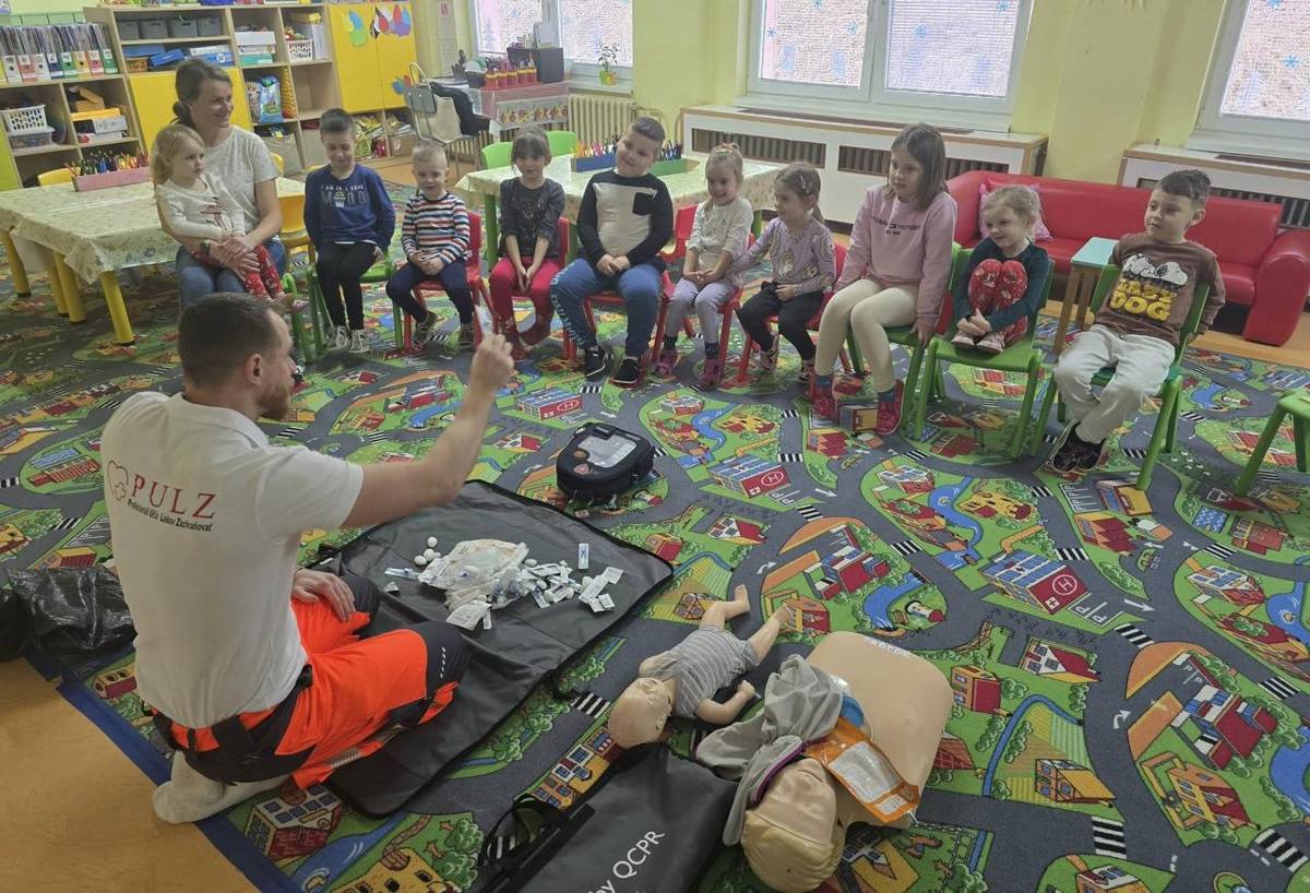 Ujo záchranár v MŠ Hrabičov