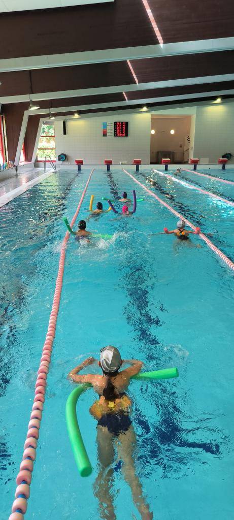 16. května jsem zahájili výuku plavání v bazénu v Prachaticích.