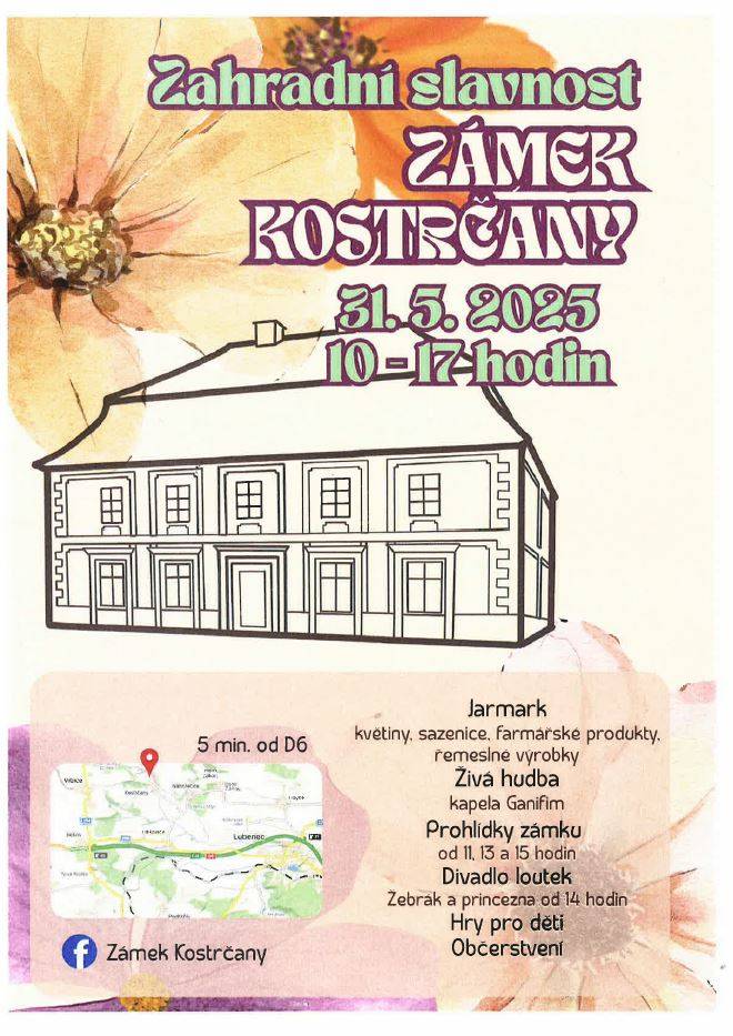 Akce se koná v sobotu 31.05.2025 od 10:00 do 17:00 hodi