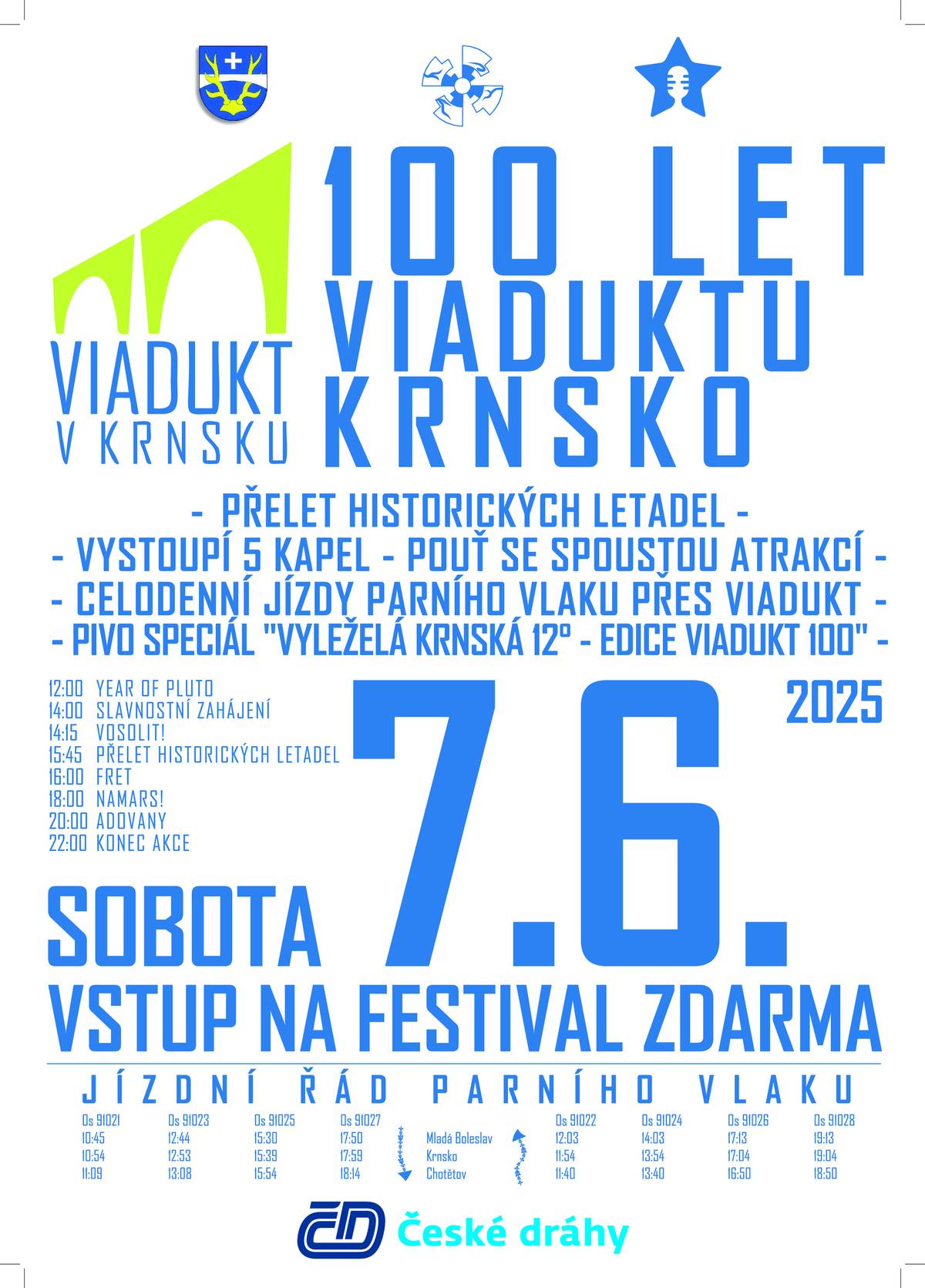 Vážení spoluobčané,    Zasíláme Vám informace a pozvánky na blížící se akci v naší obci a okolí.    Přednáška v Košátkách - Beseda o naší nejkrásnější císařovně Alžbětě Bavorské, známá jako Sissi. Paní lektorka Bc. Dana Šimková nám bude vyprávět o životě císařovny, její rodině a životě na císařském dvoře.  Přednáška se bude konat v Obecní hospodě dne 18.6. od 17hod a bude trvat přibližně dvě hodiny. Beseda zaujme jak dospělé tak děti a bude odvyprávěna paní lektorkou v dobových šatech. Vstupné je dobrovolné.    Do okolních obcí Vás zvu na následující akci:     Třetí ročník srazu motoveteránů na Pískové Lhotě se koná dne 29.6.   Oslavy 100. výročí Stránovského viaduktu v Krnsku proběhne dne 7.6. s bohatým doprovodným programem pro děti i dospělé.    Dolnoslivenecká pouť, která přinese plno zábavy se koná dne 21.6.   Oslavy výročí 125-ti let od založení hasičského sboru v Chotětově, dne 21.6. od 14hod ve sportovním areálu Chotětov.    Závěrem Vás zvou skauti a skautky na dobrodružné mosty přes Košátecký potok "U dvou kanálů", tak zvaný lanový minipark. Mosty jsou dětmi postaveny bez jediného hřebíku a unesou i dospělého. Aktuálně jsou k dispozici tři druhy mostů, avšak určitě ještě jeden či dva přibudou. Vstup je na vlastní nebezpečí.   Pozvánky s podrobnými informacemi a ukázky mostů naleznete v příloze.   Přejeme krásný slunečný víkend. S pozdravem  Kolektiv OÚ Košátky