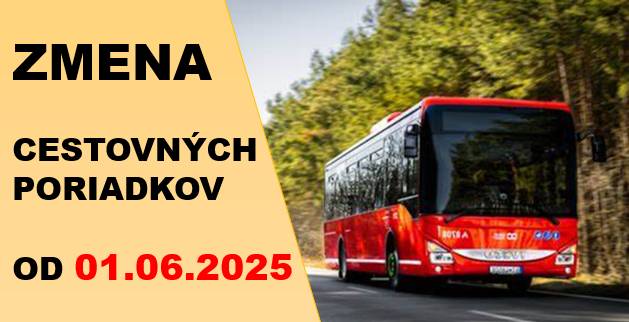 Vážení občania, v zmysle pripomienkovania návrhu cestovných poriadkov zverejneného dňa 16.04.2025, došlo k zmene cestovných poriadkov od 01.06.2025. Najzásadnejšie zmeny týkajúce sa obce Limbach: Linka 521  posilnenie v čase rannej špičky a predĺženie prevádzky, z dôvodu slabej vyťaženosti budú zrušené zachádzky na Pezinok, Štúrova (k ZŠ Orešie) a Pezinok, Sídlisko Sever (pokračujúci spoj na linke 520).  Linka 526  bude zrušená a nahradená predĺženou prevádzkou linky 521.  Linka 531  obmedzená prevádzka linky len na režim "pracovné dni - školský rok," linka bude premávať v 60-minútovom intervale    Ohľadom zrušenej zachádzky na Štúrovú ulicu (k ZŠ Orešie) už prebehlo rokovanie medzi starostom obce Limbach a spol. ARRIVA. Momentálne nieje možné obnoviť zachádzku k ZŠ Orešie, ale na základe nášho podnetu, opäť pristúpia k analýze obsadenosti cestujúcich na zástavku Štúrová ul..  V prípade obnovy záchádzky, by zmena nastala najskôr od nového školského roka 2025/2026. Ďakujeme za porozumenie.