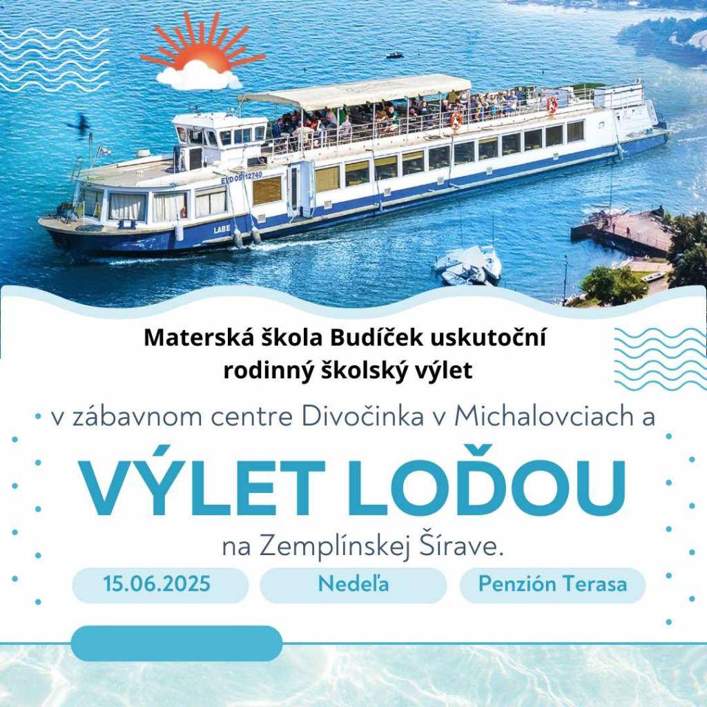 Druhú júnovú nedeľu sa uskutoční celodenný rodinný výlet za krásami prírody. Tešíme sa na Vás milí rodičia i na spoločné zážitky. Viac informácií na triedach.