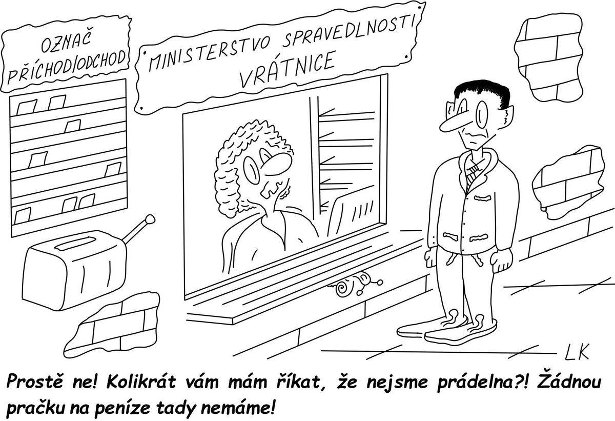 Bitcoiny na ministerstvu