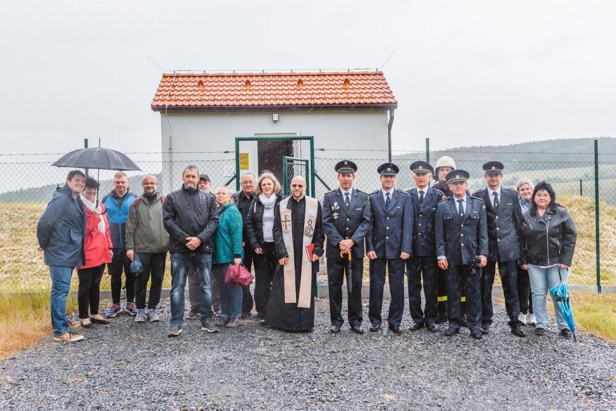 Obec Horní Kamenice: Požehnání vodovodu & Požehnání mostu u Obecní prodejny 18. 5. 2025