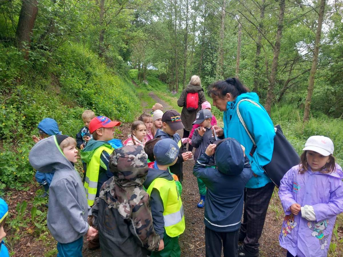 Třída Motýlků se vydala na dobrodružnou cestu za studánkovou vílu ke studánce sv. Anny, trasa byla dlouhá, studánku se nám nepodařilo dobít, ale poklad byl nalezen. Včeličky byly šikovnější a studánku sv. Floriána pokořily!