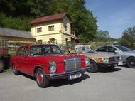 Už je tomu dlouhých třináct let, co se na setkání majitelů vozů značky Mercedes-Benz v Táboře objevil tento krasavec