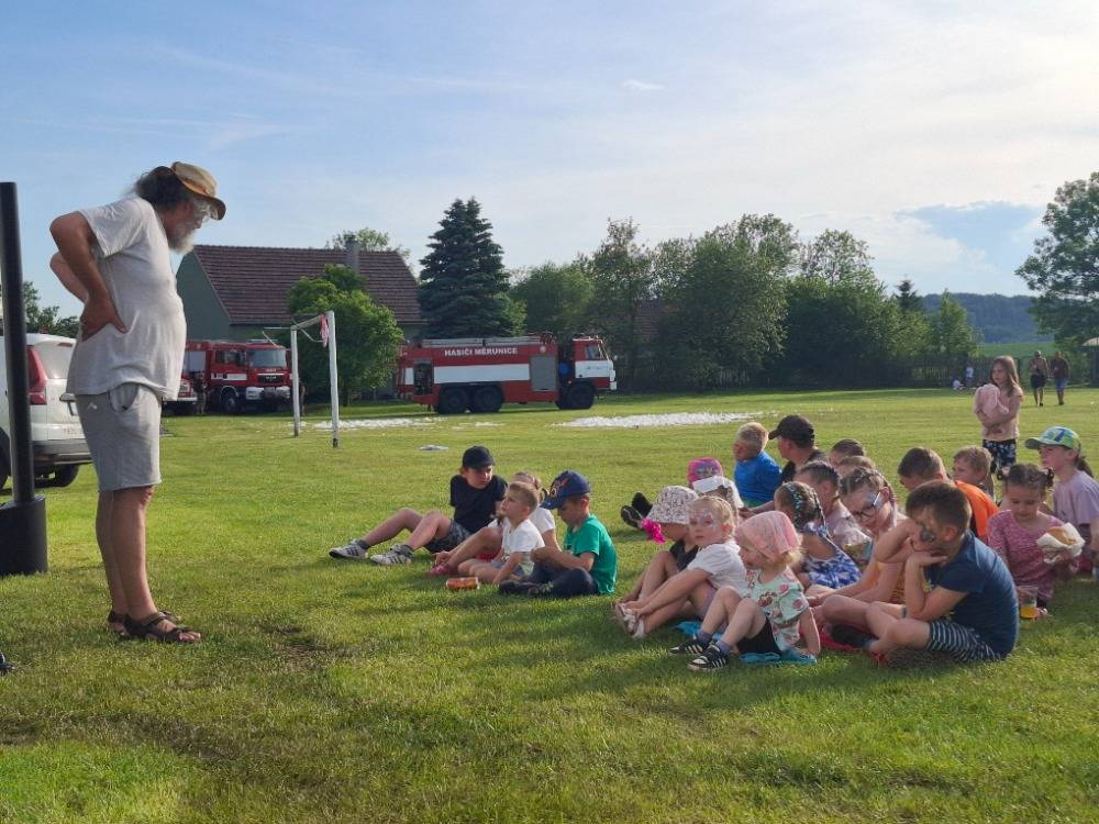 Dětský den a hasičské slavnosti v Měrunicích 31.5.2025