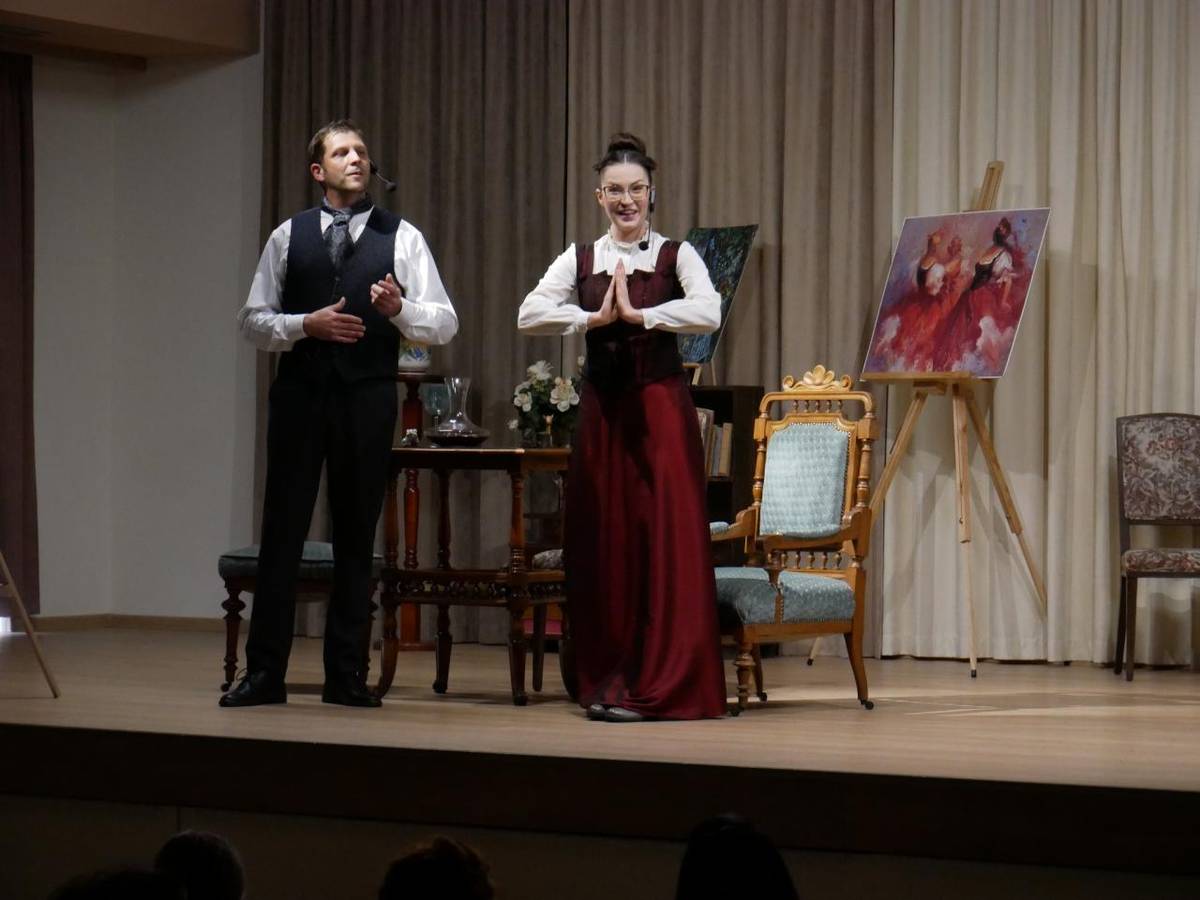 Divadelné predstavenie v podaní ochotníckeho divadla Alžbetínčan s názvom Zmierenie alebo Dobrodružstvo pri obžinkoch sa uskutočnilo dňa 08.05.2025 v priestoroch kultúrneho domu Villa Cubach.