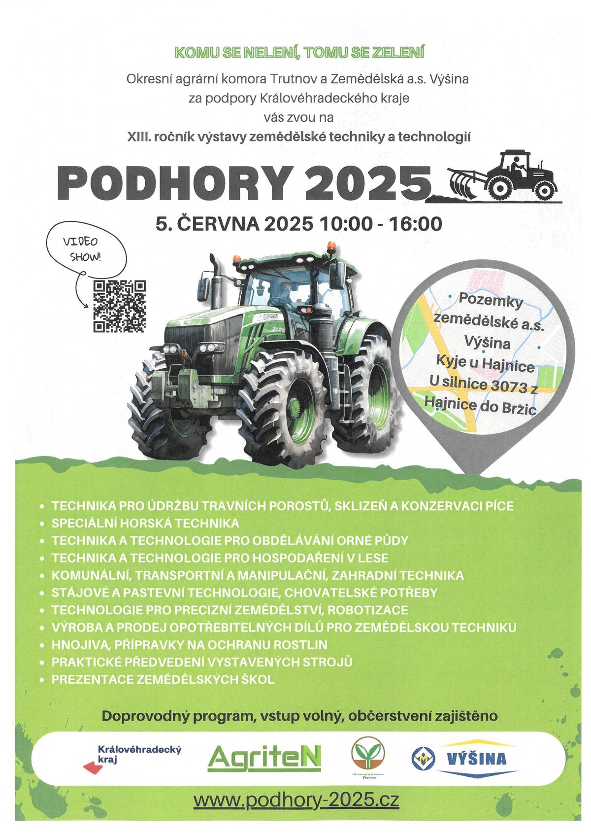 výstava zemědělské techniky