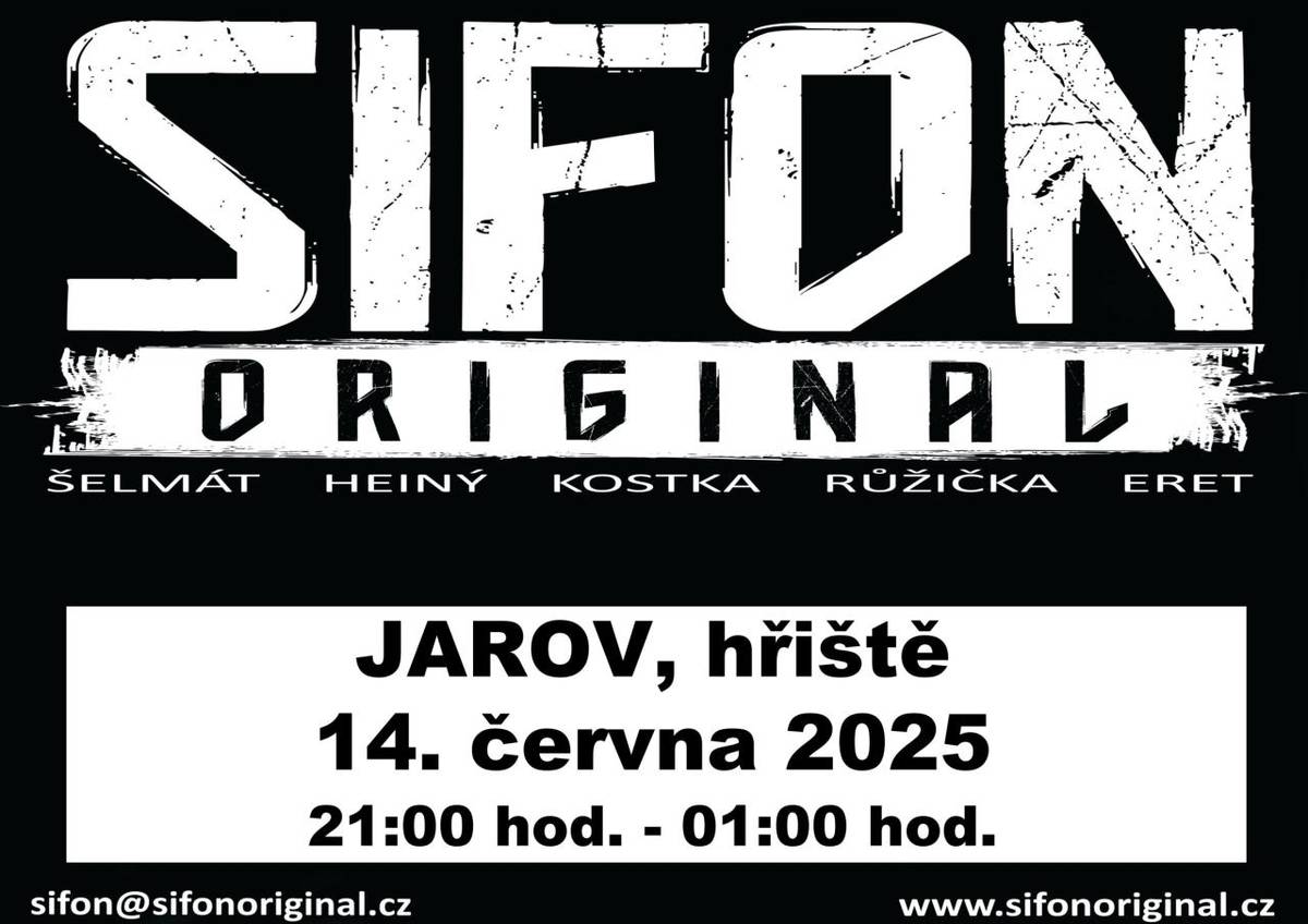 Jarov, hřiště, 14. června 2025, 21:00 hod. - 01:00 hod.