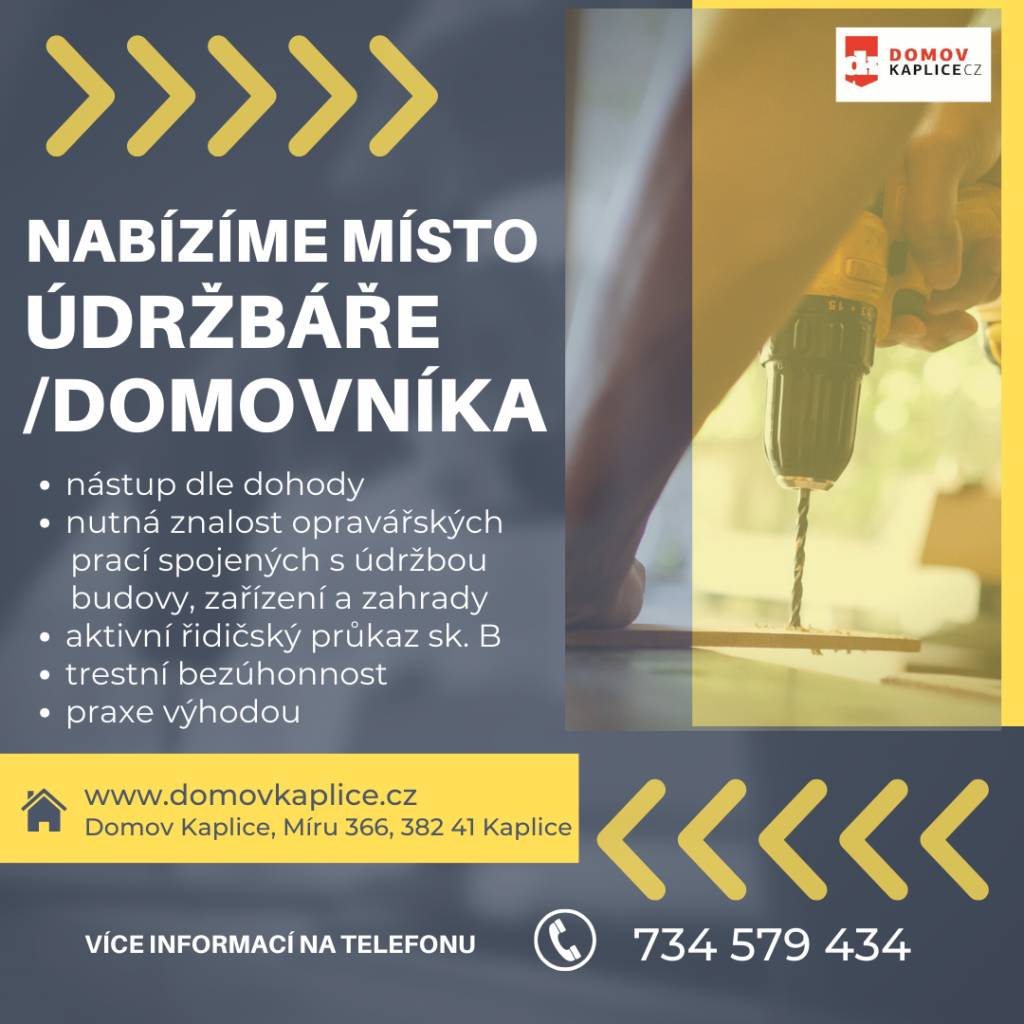 personální inzerát