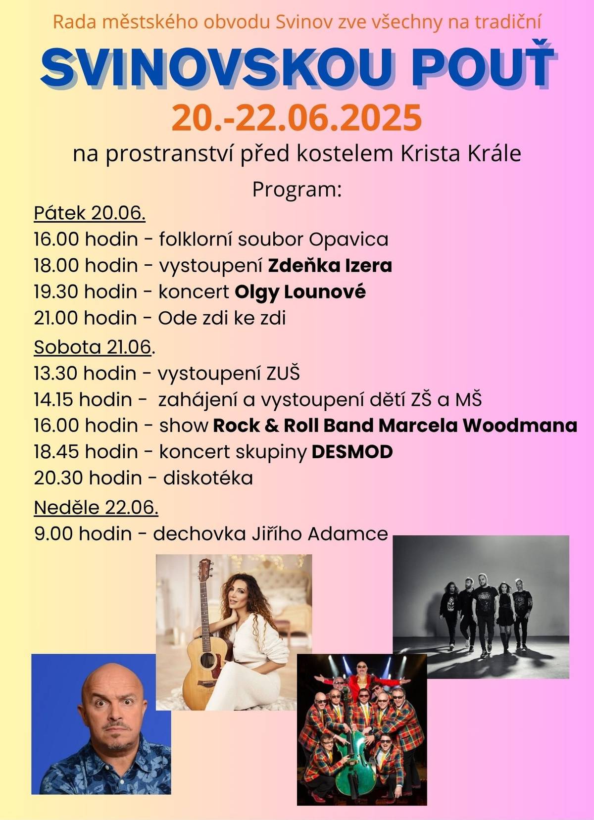 Přijďte se pobavit na tradiční SVINOVSKOU POUŤ!