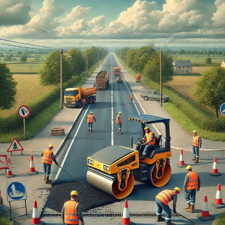 Předpokládané práce v prvním týdnu měsíce června.