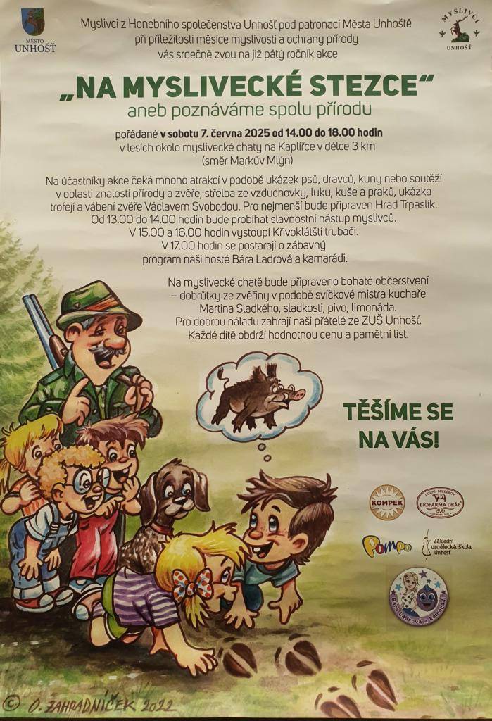 Na myslivecké stezce - aneb poznáváme spolu přírodu