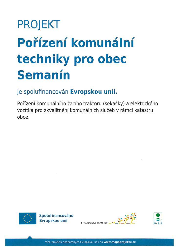 PROJEKT JE SPOLUFINANCOVÁN EVROPSKOU UNIÍ.