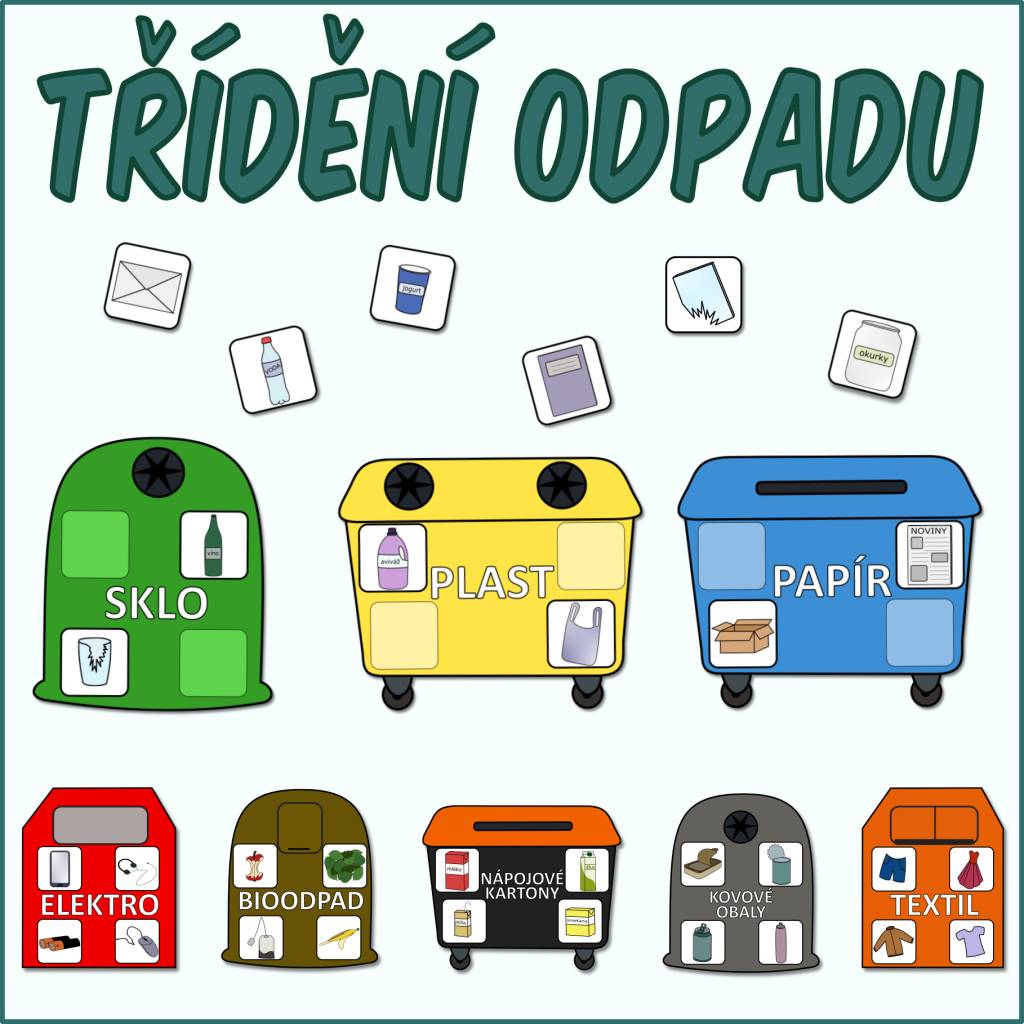 Sběrný dvůr a separační kontejnery