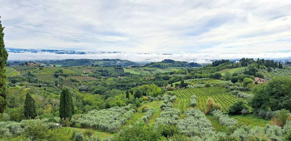 San Gimignano patří k nejmenším a nejpůvabnějším městečkům malebné krajiny Toskánska.