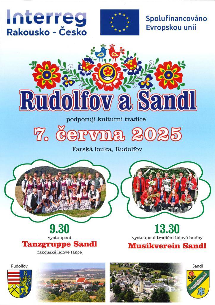 Rudolfov a Sandl podporují kulturní tradice