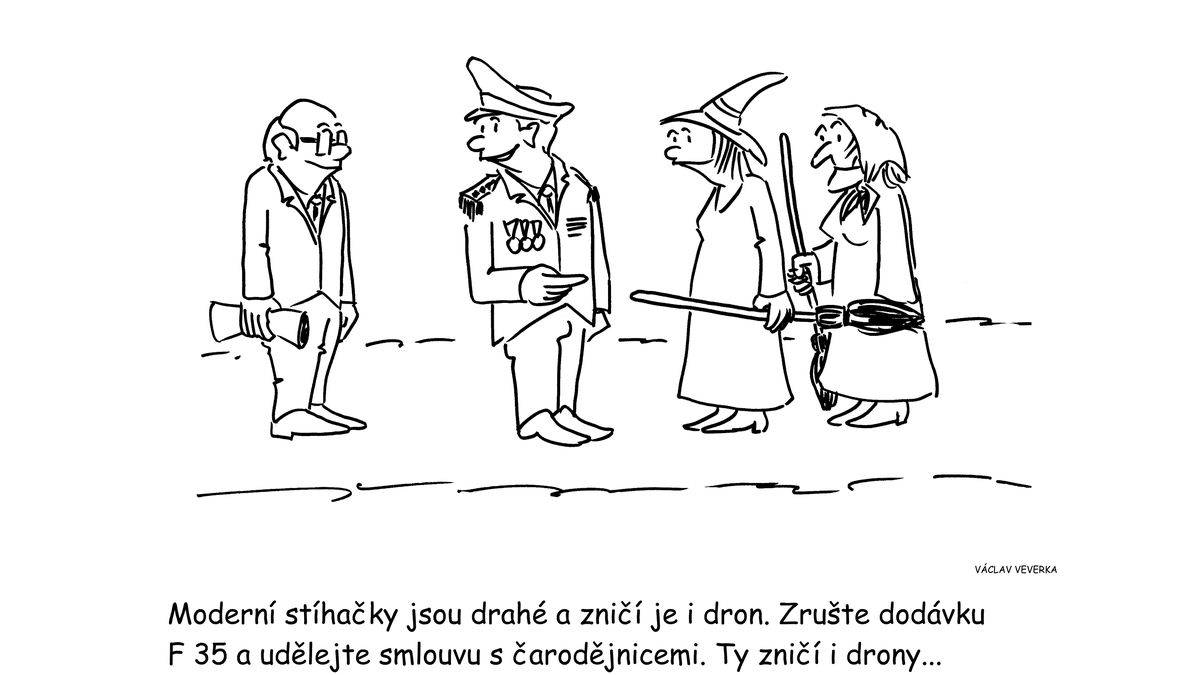 Takové hejno čarodějnic, to je věc.