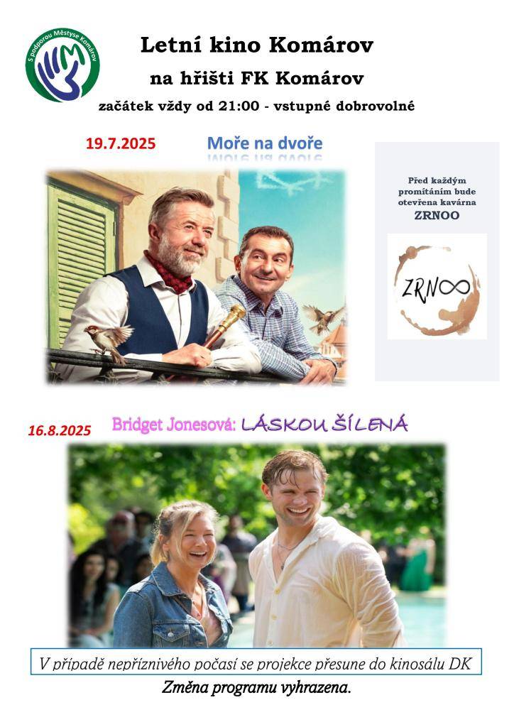 Sobota 19.7.2025 a 16.8.2025