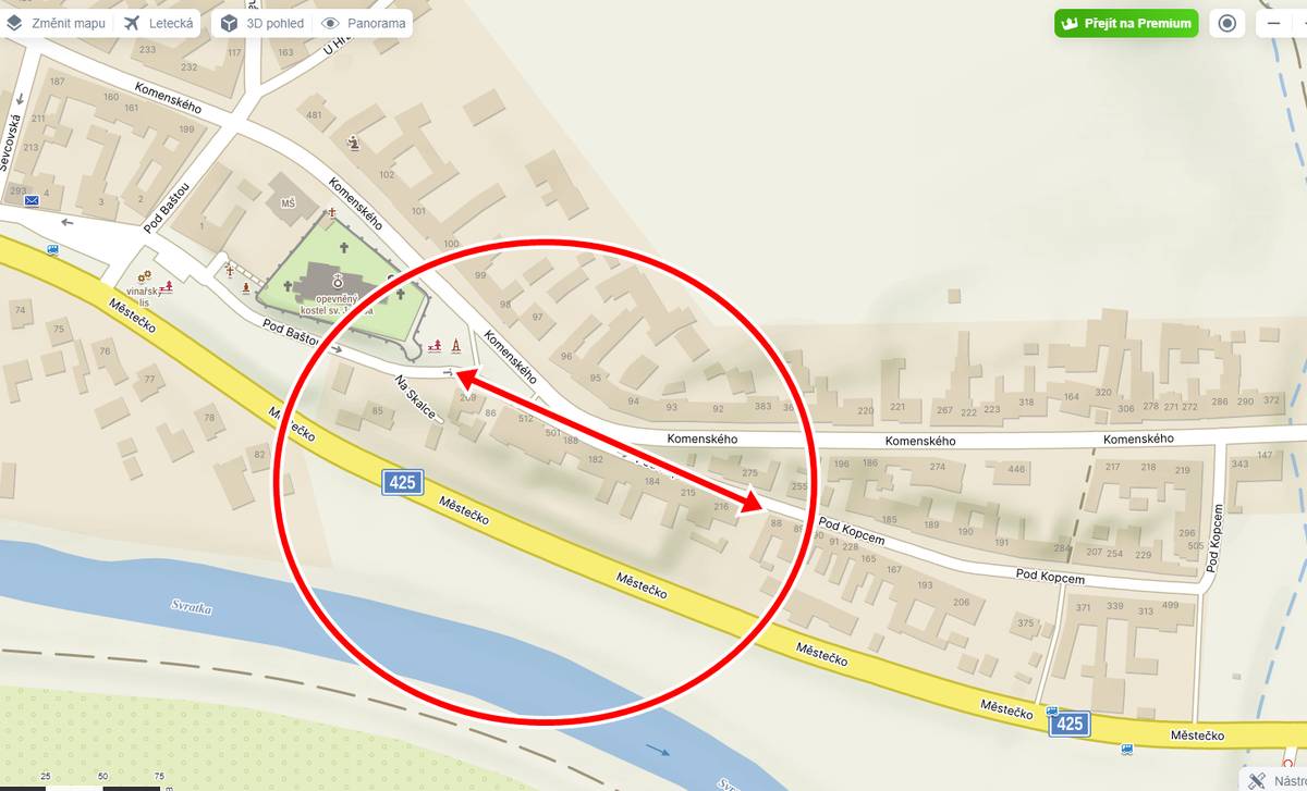 V důsledku stavebních prací bude dočasně tj,. v Pá 6.6.2025 v rozmezí 7:00 - 15:00hod  neprůjezdná silnice v části ul. Pod Baštou - viz obr. Děkujeme za pochopení starosta