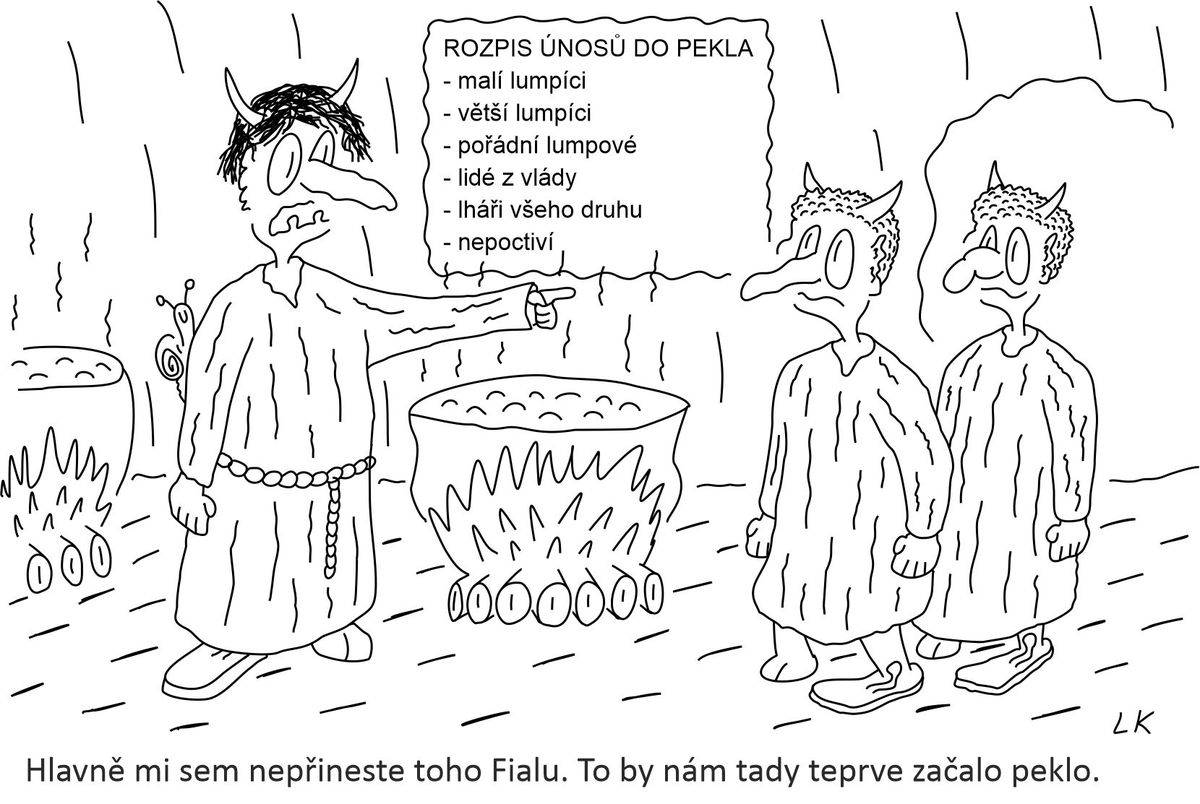 Čerti a únosy do pekla.