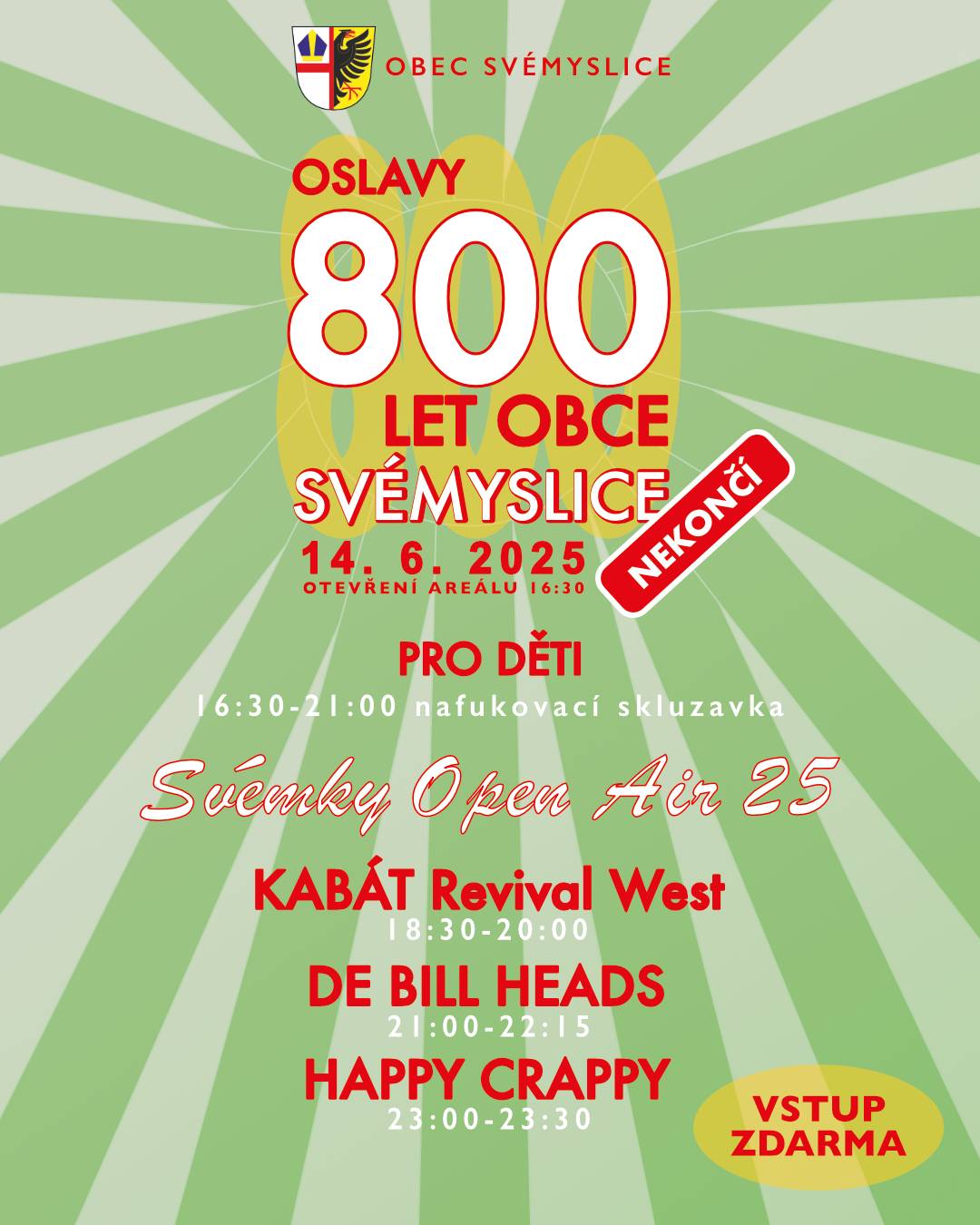 14.06.2025 od 16:30 hod. Více také na www.svemyslice.eu