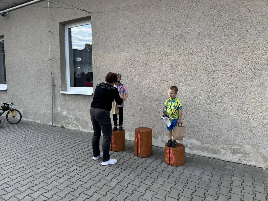 cyklo závody dětí