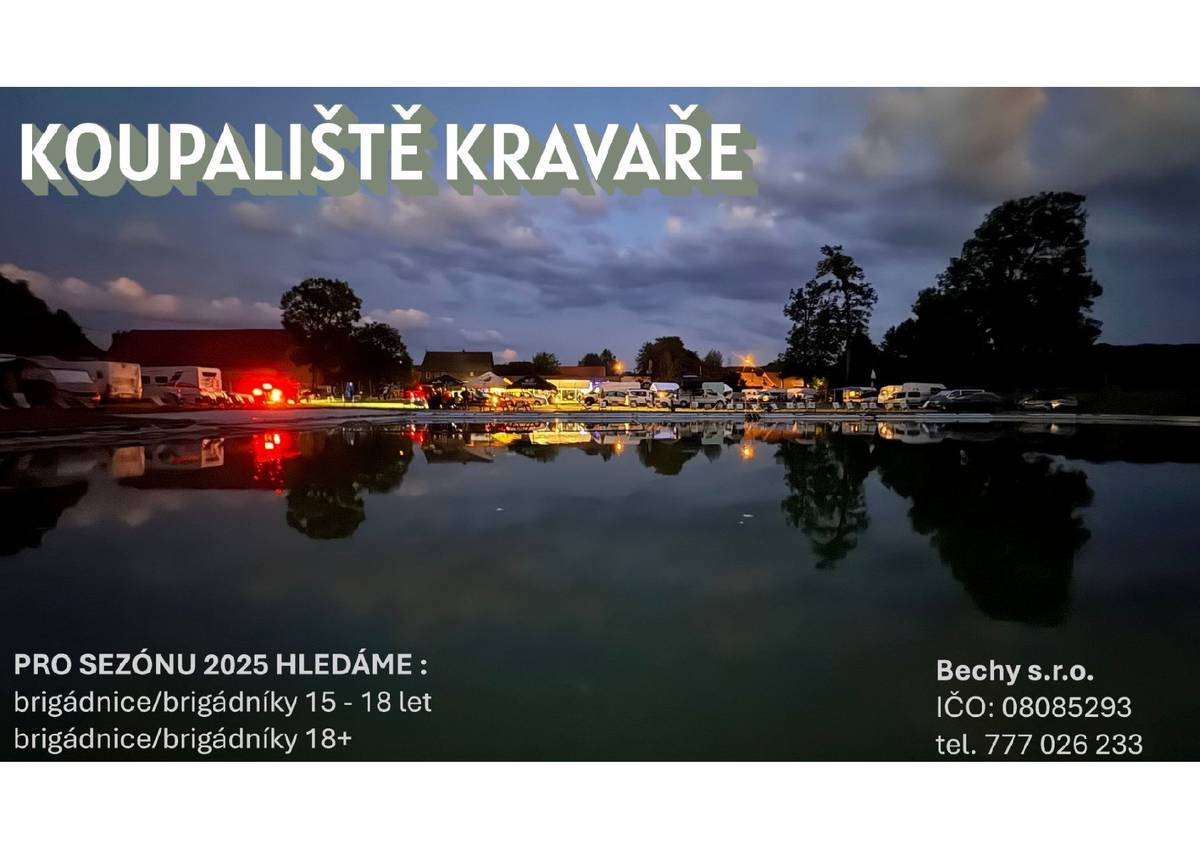 PRO SEZÓNU 2025 HLEDÁME BRIGÁDNÍKY