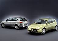 1. Alfa Romeo 147/GT: počet technických kontrol - 7409, počet opravných kontrol - 3381; poměr opravných kontrol - 45,63 procenta