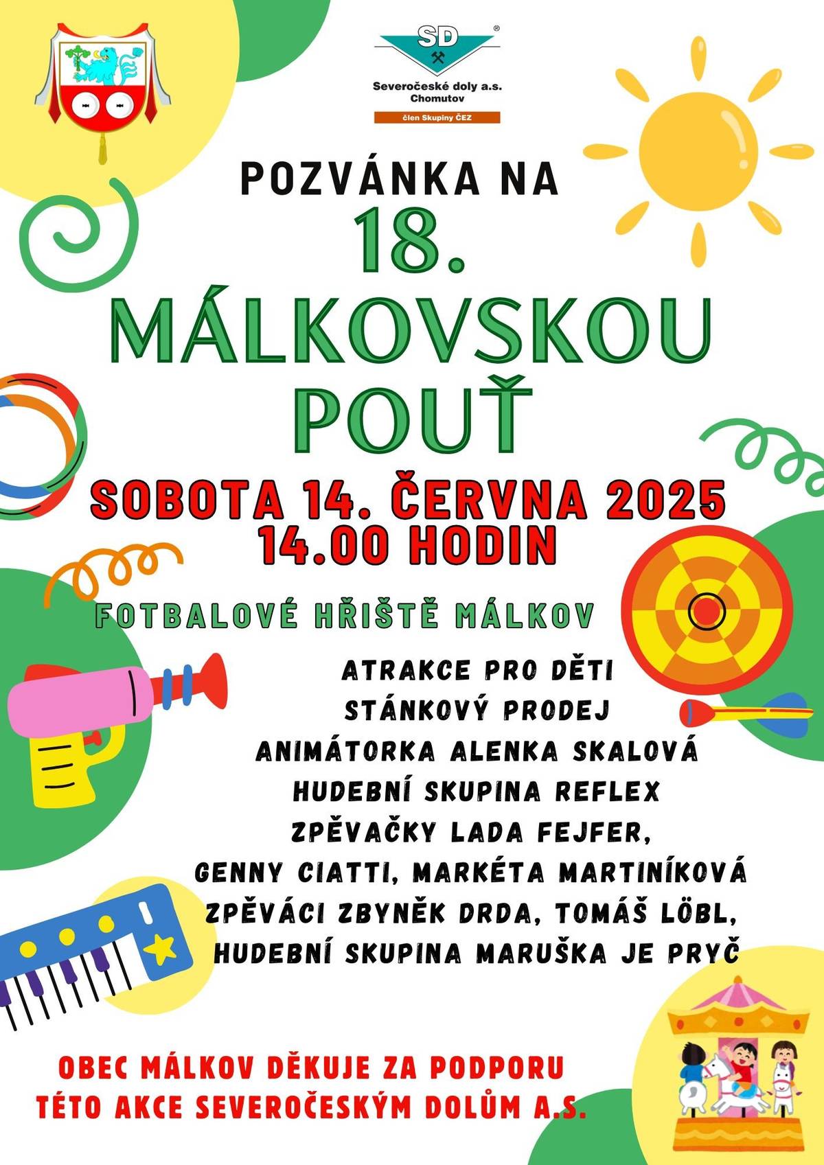 Srdečné pozvání na 18. Málkovskou použ