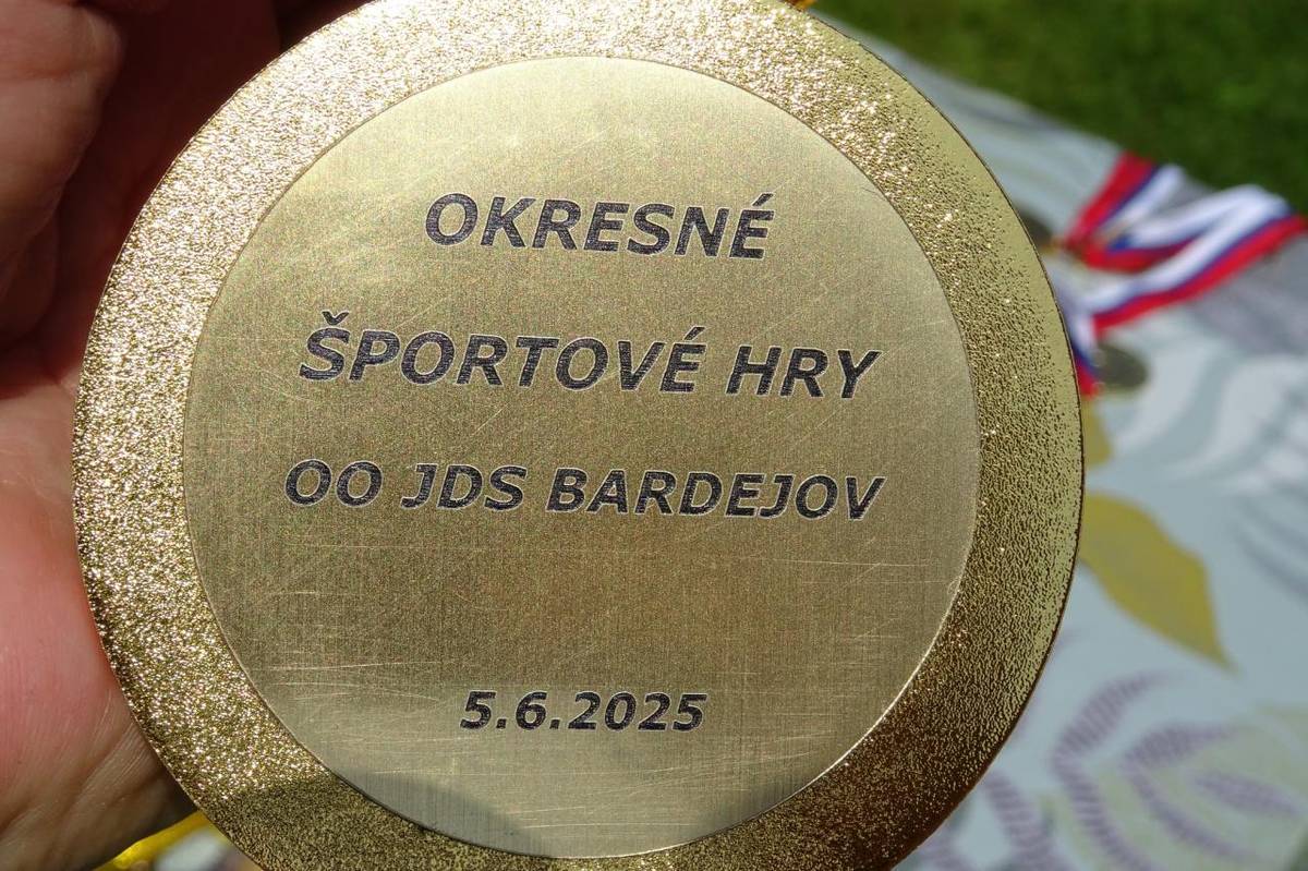 5.6.2025 Okresné športové hry seniorov  v Bardejove, kde sa v  hodnotení jednotlivcov na 3. mieste umiestnil člen ZO JDS Malcov Ing. Ján Ronďoš