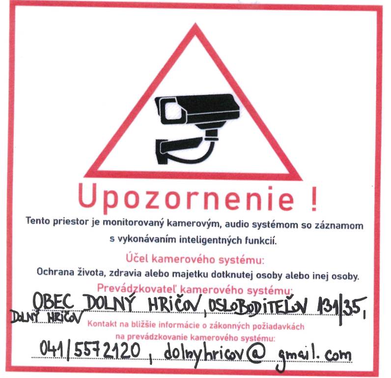Upozornenie