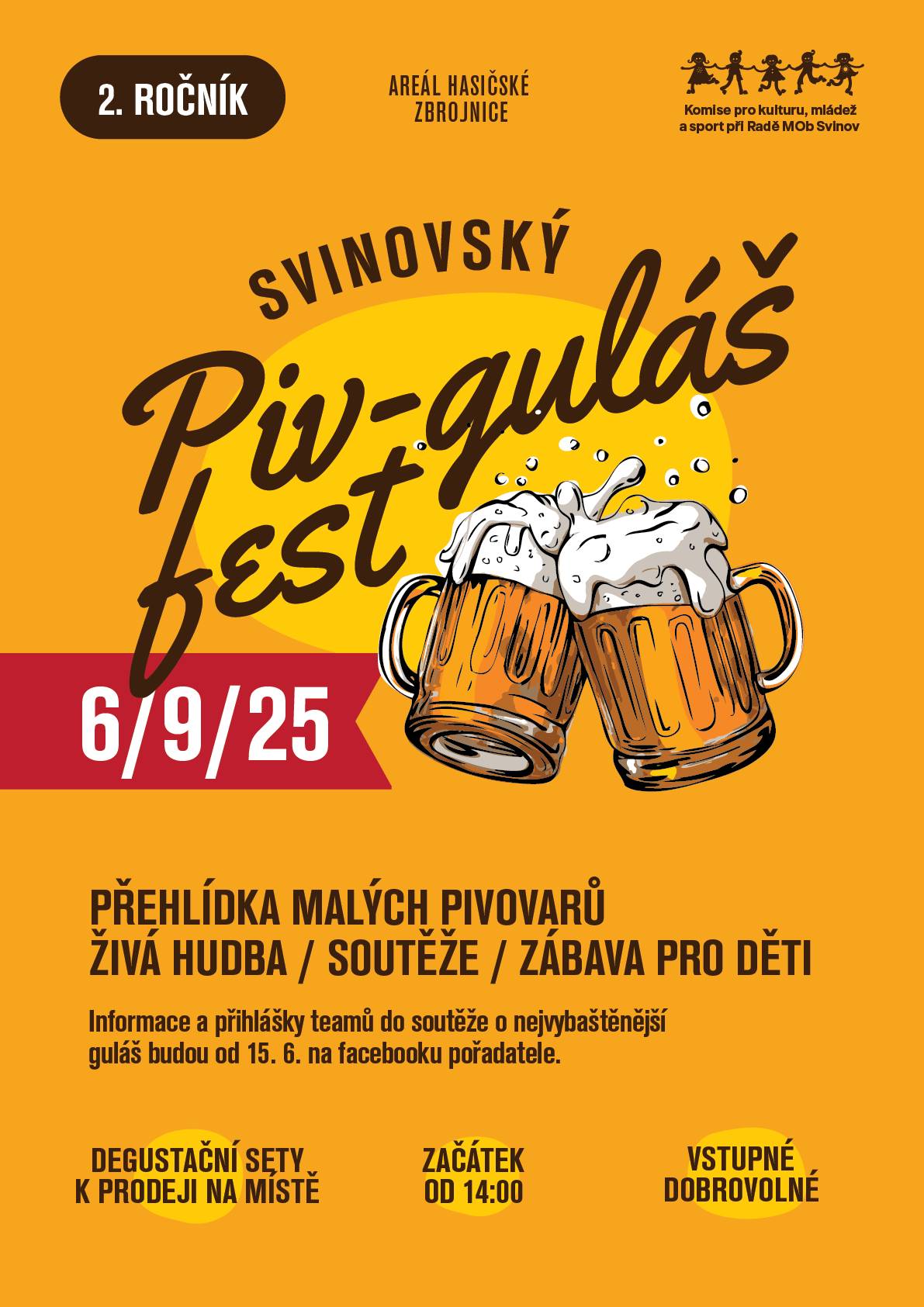 Přijďte ochutnat různé druhy guláše.