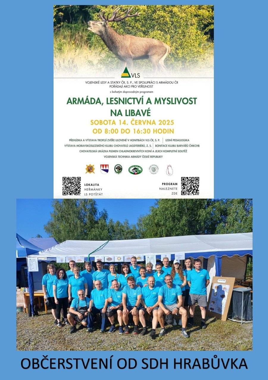 V sobotu 14. června od 08:00 do 16:30 hodin.