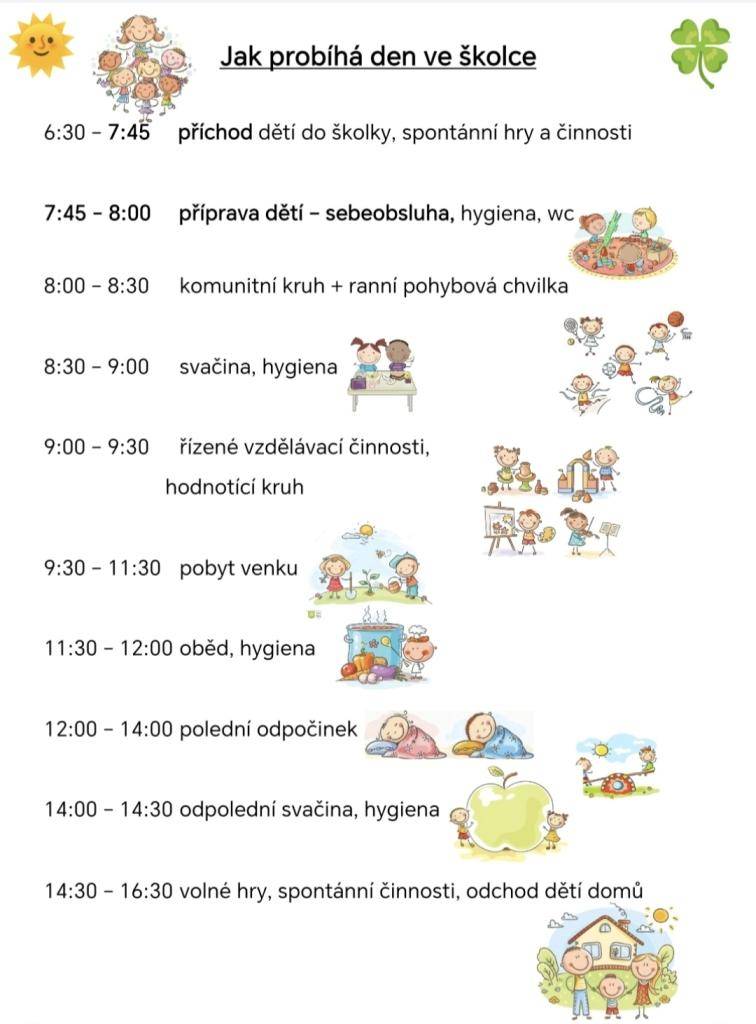 Denní program v MŠ
