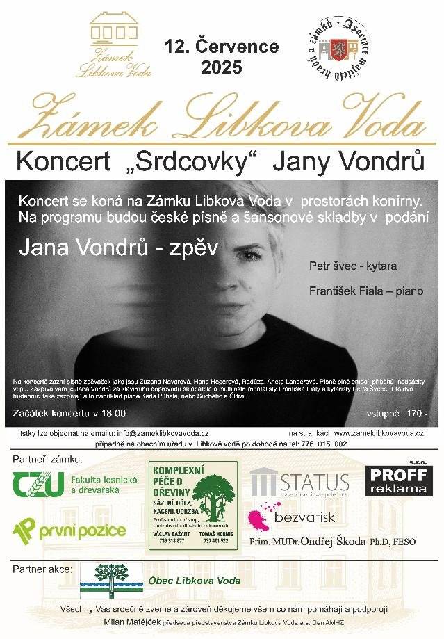 Srdečně zveme na "Srdcovky" do Libkovy Vody