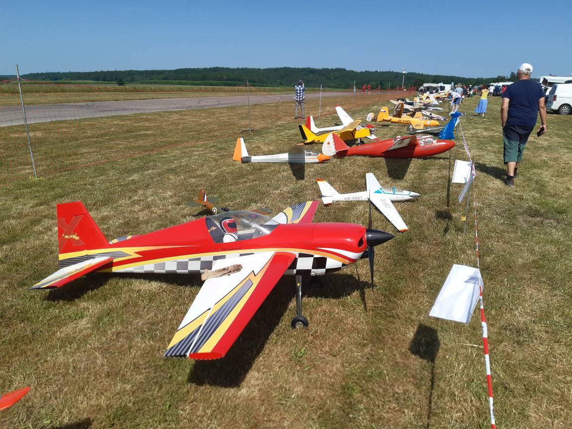 Model Air Show se konala dne 14.6.2025 na letišti v Novém Dvoře.