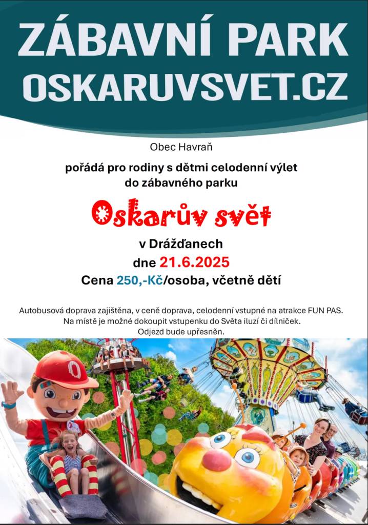 Dne 21.6.2025 v 8:00 hod. sraz u motorestu v Havrani. V 8:15 odjezd směr Drážďany. Návrat zpět bude dle dohody zúčastněných :) Děkuji, kdyby cokoliv Vás zajímalo volejte 770 662 661.