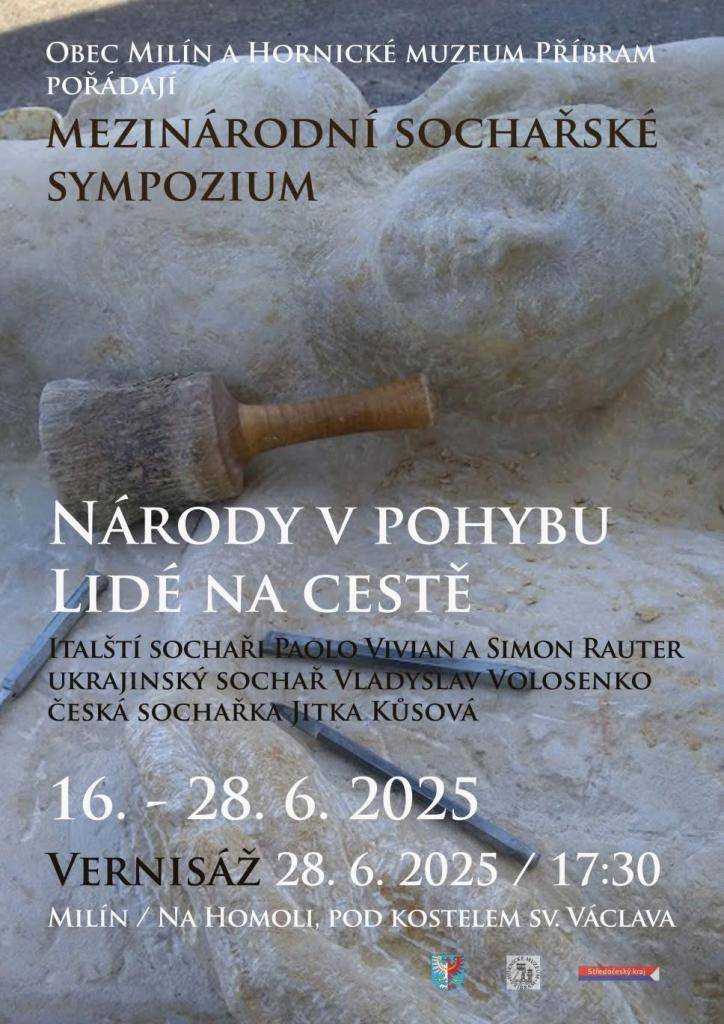 16. – 28. června 2025 pořádá obec Milín ve spolupráci s Hornickým muzeem Příbram a Středočeským krajem uměleckou akci s mezinárodním přesahem.  Realizace sympozia i soch samotných má být výrazem poděkování těm, kdo kdykoli v dějinách otevřeli své dveře, náruč a srdce lidem vyhnaným ze svých domovů.