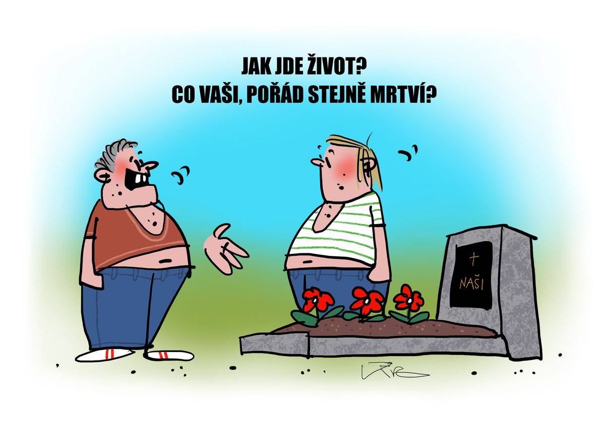 Nezávazná hřbitovní konverzace.