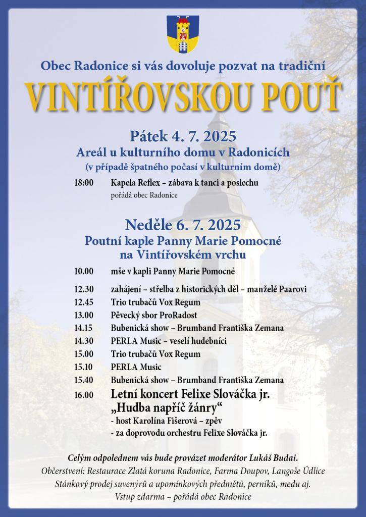Vintířovská pouť + letní koncert