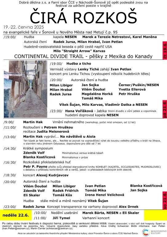 Vážení přátelé, dnes přinášíme pozvánky na: 👉 místní festival poezie na faře v Šonově 👉 letní hasičský ples na Přibyslavi 👉 sraz vozů značky BMW na Rozkoši 👉 červencové akce Mějte pohodové červnové dny🌞. #obecprovodovsonov #aktuality