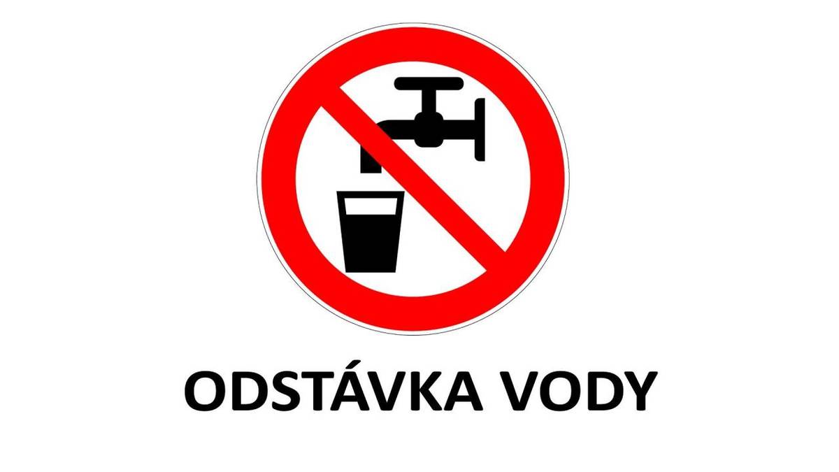 odstávka pitnej vody
