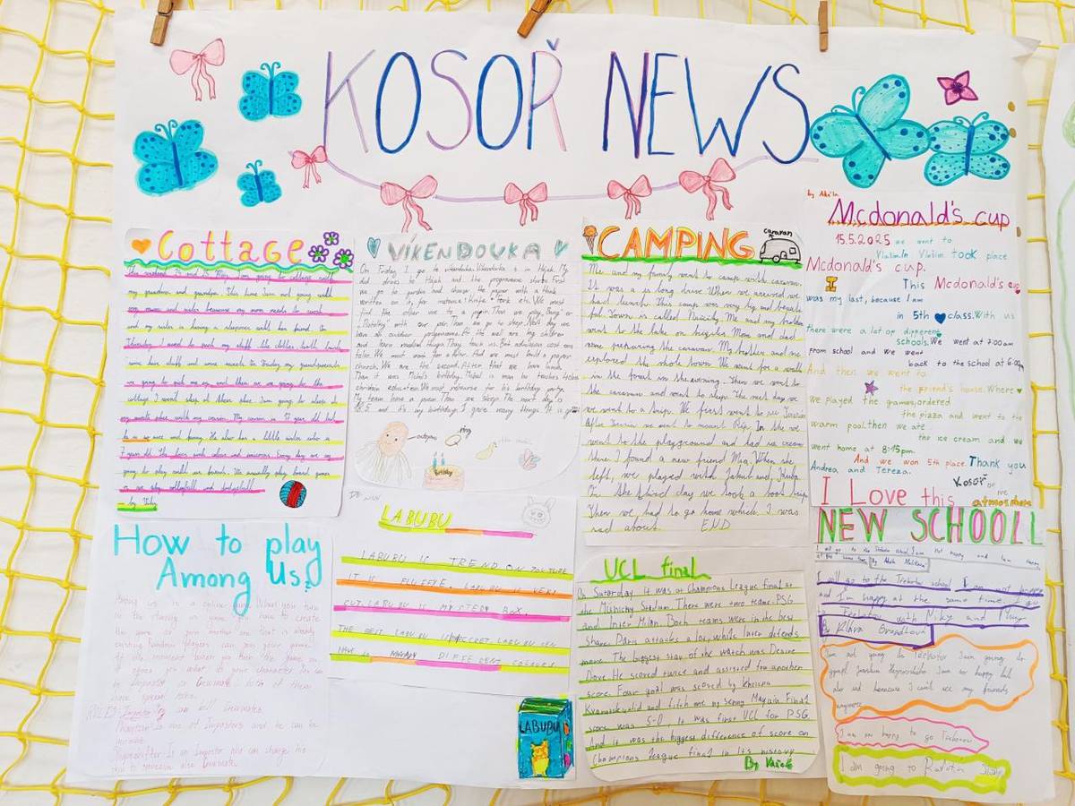 PÁŤÁCI se loučí s posledním číslem časopisu a přejí všem krásné prázdniny.